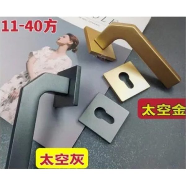 16-9-NLF,Chinese Size Lock ,Chinese Size Lock Aluminium Rosette Lock Set,Matt Black Nickel,Gold,Aluminium,,Chinese Door Lock,With 58mm Slince Mortise Lock Body, 70mm Chinese Cylinder Key Knob 3 Computer Keys70mm*29mm,16-9-NLF