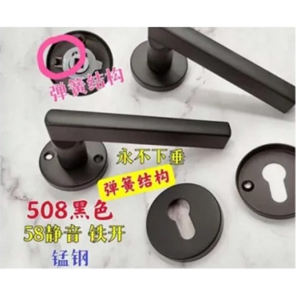 18-8-NTF,Chinese Size Lock ,Chinese Size Lock Aluminium Rosette Lock Set,Black,Aluminium,,Chinese Door Lock,With 58mm Slince Mortise Lock Body, 70mm Chinese Cylinder Key Knob 3 Computer Keys70mm*29mm,18-8-NTF