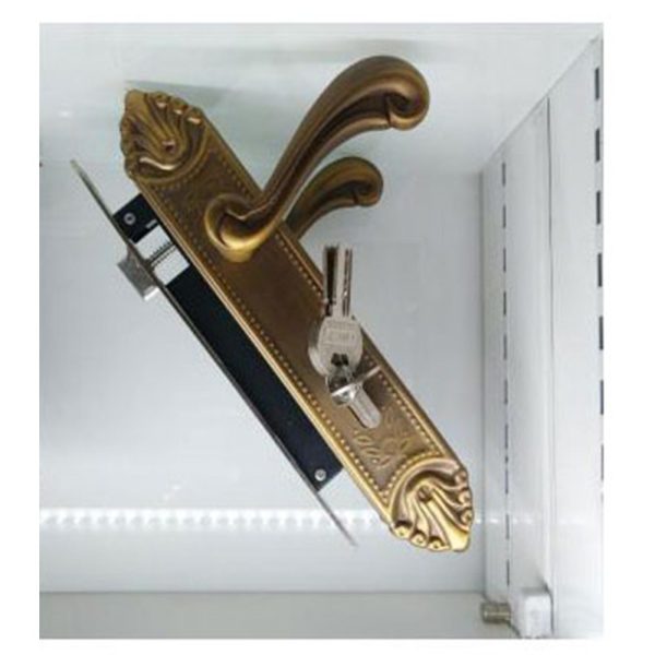 Desert Aluminium Door Handle Lock Set - Steel Plate Heat-Resistant