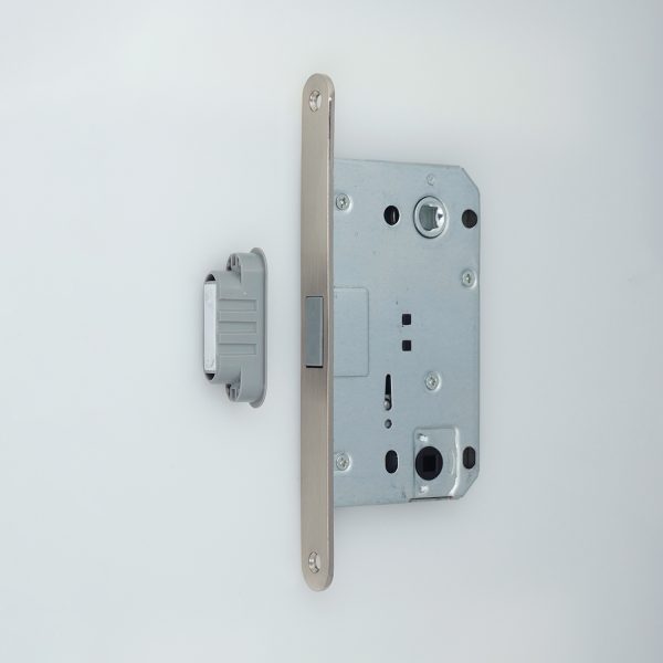 XB 9650 (410 AGB Type) MIDDLE LATCH Bathroom Magnet Lock body,
Satin Nickel
