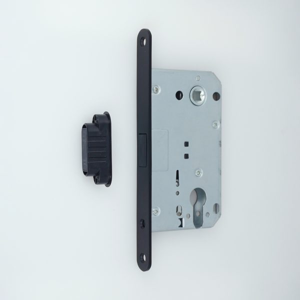 XB 8550 (410 AGB Type) MIDDLE LATCH Cylinder hole Magnet Lock body,
Black