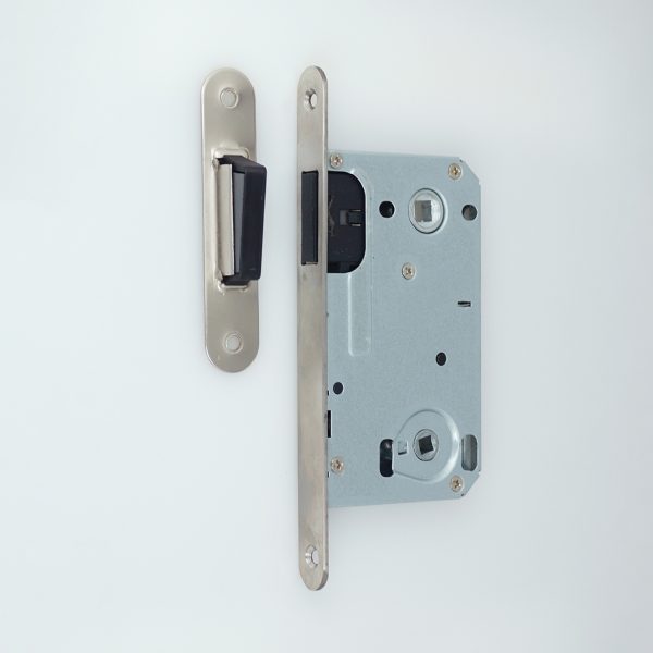 ZWF 9050 UPPER LATCH Bathroom Magnet Lock body,
SATIN STAINLESS STEEL PLATE + SATIN NICKEL STRIKER