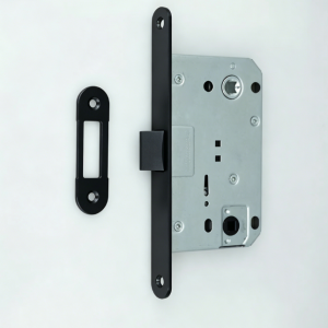 XB 9650PVC(410AGB) MIDDLE LATCH Bathroom Lock Body,BLACK